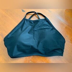 Aerie Black high top bathing suit